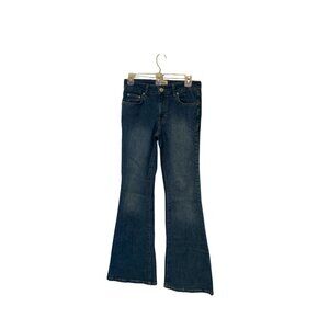 BDG Womens Size 26 Blue Jean Denim Medium Wash Flare Leg Flap Back Pocket
